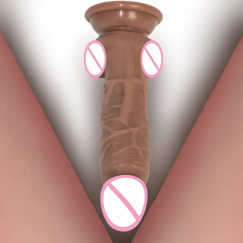 Vantuz ile gerçekçi yapay Penis büyük Dildos seks oyuncakları kadın erkekler için Dick büyük Penis Anal popo fiş erotik seks dükkanı