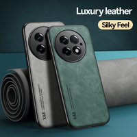Étui magnétique effet peau tendance pour OnePlus 15 - Protection antichoc en TPU anti-traces de doigts avec texture mate en peau de mouton