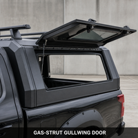 Capot de camionnette Jeep Gladiator sans perçage, fixation par serre-câble, capot rigide pour lit de camionnette