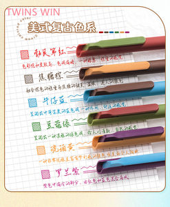 Penne in Gel lisce per scrivere in stile moderno sfuse rapida e impermeabile Set di penne a inchiostro per la scuola - Product Image 5