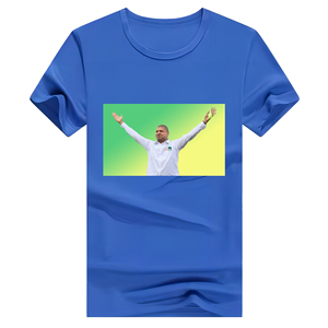 เสื้อยืดแคมเปญประธานาธิบดีโกตดิวัวร์ปี 2025 แบบขายส่งสั่งทำพิเศษ พิมพ์ลายแบบซับลิเมชั่นบนผ้าโพลีเอสเตอร์ จัดส่งรวดเร็ว ผลิตภัณฑ์ส่งเสริมการขาย - Product Image 5