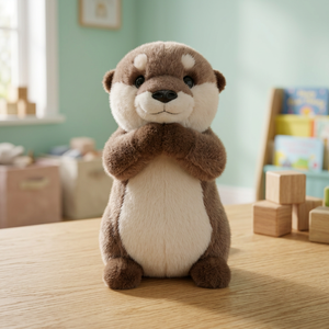 ตุ๊กตาตัวยาวขนโพลีเอสเตอร์รูปนาก - Product Image 3