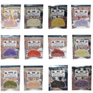 Piedras Preciosas Sueltas al por Mayor, Disponibles en Stock, de 3-10 mm, 3 #   Rubí Sintético Rojo Rosa Tratado Térmicamente, Corindón, Corte Brillante, Juego de Color/Fuego - Product Image 2