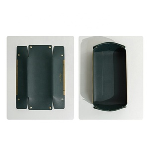 Custom Logo PU Leather <b>Storage</b> Baskets Multipurpose Home Decorative Organizer with Detachable Functional Design Rectangle Shape - Product Image 1