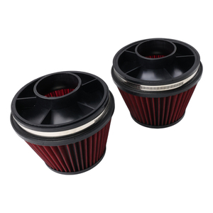 ระบบไอดีอากาศเย็นคุณภาพสูง Performance CTS Turbo AOSU สีดำ+แดง พร้อมตัวกรองสีแดงคู่ รับประกัน 1 ปี สำหรับ Audi B9 - Product Image 3