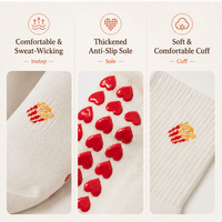 Chaussettes de yoga et de fitness en silicone antidérapantes OEM, respirantes, antibactériennes, en coton, pour Pilates, avec grip antidérapant pour Pilates en intérieur