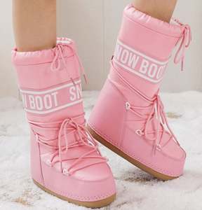 <span class=keywords><strong>Botas</strong></span> de Nieve de Invierno 2026 para Distribución Transfronteriza, <span class=keywords><strong>Botas</strong></span> de Nieve Cálidas de Caña Alta con Suela Gruesa, Unisex, Punta Redonda, Ligeras, de Tela - Product Image 5