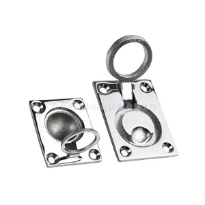 Stainless Steel Square Floor Clips 48x38 62x44 Latch For Marine Deck Cover <b>Yacht</b> Hardware - Product Image 1