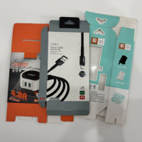 Boîte rigide en carton recyclable écologique pour appareil photo et accessoires électroniques avec options de forme personnalisée et d'embossage