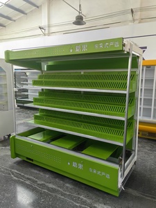 Vitrine Réfrigérée Ouverte pour Fruits et Légumes, Réfrigérateur Vertical Commercial pour Fruits et Légumes - Product Image 5