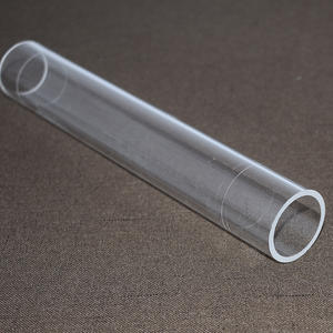 Tubo de vidro de quartzo transparente fundido para termopar - Product Image 4