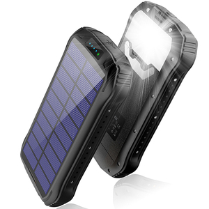 Banco de Energía de Nuevo Estilo de 20000 mAh, Paneles Solares Inalámbricos, Banco de Energía para <span class=keywords><strong>Emergencias</strong></span> al Aire Libre, Impermeable - Product Image 2