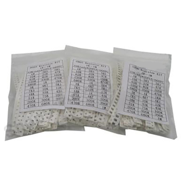 2000pcs #70078 SMD Resistor Kit 80 Values Assorted from 1ohm-1Mohm 33 Values X 25 Sensor Modules and Kits 0805 Size