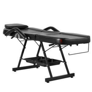 Silla de tatuaje ajustable en altura con taburete de salón, mesa de masaje, silla Facial, venta directa de fábrica, salón de belleza, muebles de Spa - Product Image 3