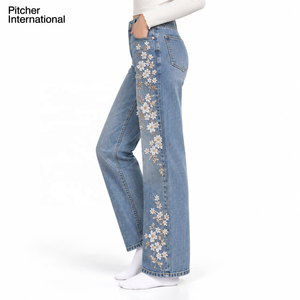 Wholesale womens jeans Bootcut jeans Stretch denim jeans Private Label Supplier for US Fashion Brands - Product Image 2