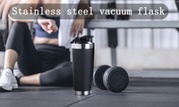 Logo personnalisé 17oz/25oz en acier inoxydable Sports Gym tasse de secoueur de protéines nouveau design bouteille d'eau isolée thermiquement pour adulte boire