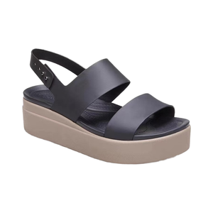 Sandalias Planas de Verano Estilo Europeo Americano con Boca de Pescado para Mujer, Novedad Transpirable con Diseño de Punta Abierta, Suela Gruesa, Zapatos de Cuero Estilo Romano - Product Image 4