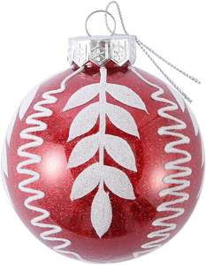 Decoración Navideña 2026, Exquisito Adorno de Lujo para Árbol de Navidad, Bola de Navidad de Plástico para Regalo de Nochebuena para Niños - Product Image 4