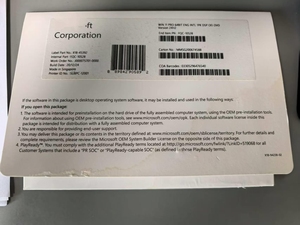 Bán Buôn Win 10 Chuyên Nghiệp OEM Với DVD Tiếng Anh, Hàn Quốc, Ý, Tây Ban Nha Giành Chiến Thắng 10 Chuyên Nghiệp Key Trực Tuyến Kích Hoạt OEM DVD - Product Image 3