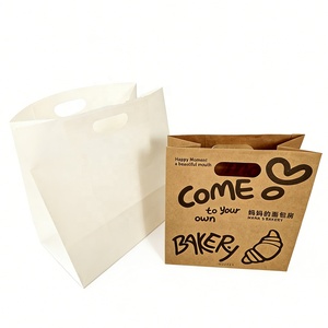 <span class=keywords><strong>Bolsas</strong></span> de <span class=keywords><strong>Papel</strong></span> Kraft Biodegradables con Diseño Personalizado KM para Alimentos, <span class=keywords><strong>Bolsas</strong></span> de <span class=keywords><strong>Papel</strong></span> Kraft para Llevar <span class=keywords><strong>Pan</strong></span> con Asas - Product Image 4