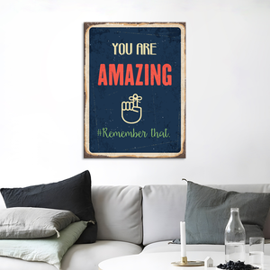 Hongya – peinture sur toile avec <span class=keywords><strong>phrase</strong></span> de motivation à prix d'usine pour art mural décoratif de la maison - Product Image 3