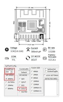 Módulo de transmisión inalámbrica WIFI ESP8285 IOT 1MByte Flash ESP 01M ESP01, 1 unidad