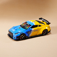 Legierung Hypercar Rennwagen Wecker Digitaler Aufweck-Wecker Desktop-Deko Spielzeug Geschenk für Jungen Kinder Studenten Schlafzimmer Neuerscheinung
