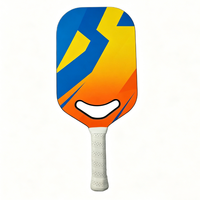 Premium T700 T800 Carbonfaser Rahmenloses Pickleball-Paddel Leichtgewichtig Langlebig Tragbar 16mm mit PP-Wabenkern