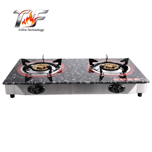 Trifire - Estufa de Gas Natural y GLP Portátil de Sobremesa con 2 Quemadores y 4.0kW de Alta Eficiencia, Diseño Moderno Africano, Gran Oferta - Product Image 1