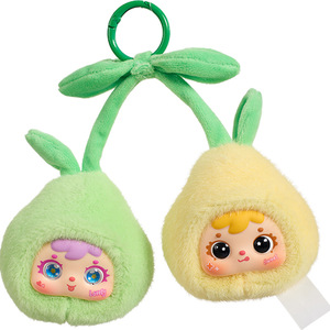 Tre Piccoli <span class=keywords><strong>Amici</strong></span> Pelosi Portafortuna, Scatola Misteriosa in Vetro a Tema Animale, Bambola Creativa e Carina, Regalo di Compleanno per Bambini - Product Image 5