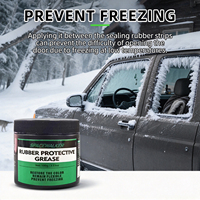 Graisse protectrice en caoutchouc pour joints de portières et vitres de voiture, rétablit la couleur, anti-vieillissement, entretien des joints d'étanchéité, réduction du bruit, OEM