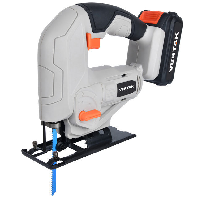 Vertak 20V Lithium Battery Electric Saw Machine Portable Electric Saw With Adjustable Base