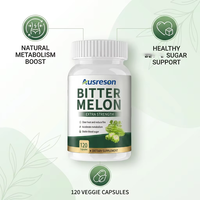 Capsules d'extrait de graines de melon amer OEM – Compléments alimentaires pour accélérer le métabolisme – Capsules de melon amer bio pour la santé