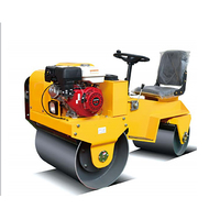 Machines de construction 1 tonne 2 tonnes 3 tonnes 4 tonnes 5 tonnes 6 tonnes 8 tonnes Rouleau compresseur à double tambour simple Rouleau compacteur entièrement hydraulique