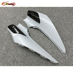 Garde-boue avant en Fiber de carbone partielle sèche de Style RYFT pour ensemble de pièces de pare-chocs de voiture Mclaren 720S - Product Image 5