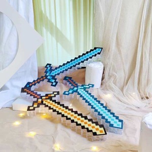 <span class=keywords><strong>Neopixel</strong></span> LED <span class=keywords><strong>lightsaber</strong></span> ดาบเรืองแสงพลาสติก bgl ของเล่นอาวุธเกมเรืองแสงพิกเซลโมเสคสีสันสดใสใบมีดสำหรับเด็กงานปาร์ตี้ที่โปรดปราน - Product Image 2