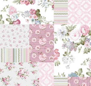 Marca STAR Sweet Lovely <span class=keywords><strong>Little</strong></span> Pink Flower Impreso Durable All-Season Poliéster Microfibra Hotel Uso Colcha - Product Image 5