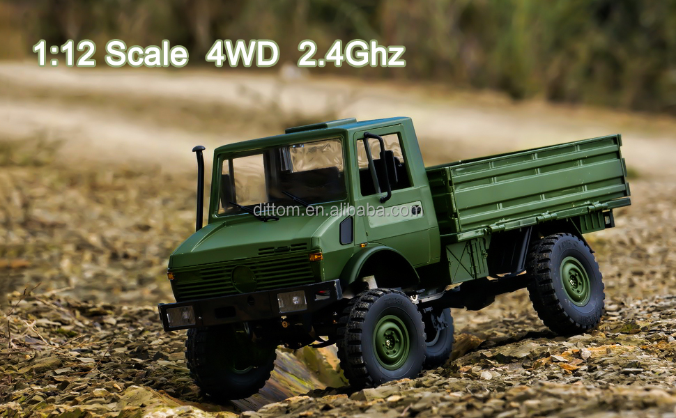 LD-P06 メルセデス・ベンツ ウニモグRCトラック 1/12スケール 3CHモデル
