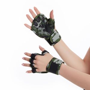 New Open Hand Design Ventilated <b>Weight</b> Lifting Gym <b>Gloves</b> With Wrist Support Palm Protection - Product Image 1