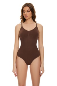 Vente en gros Body Shaper grande taille ventre contrôle Butt Lifting Body une pièce sans couture Shapewear pour les femmes - Product Image 6