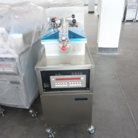 MDXZ-25D poulet à frire machine commerciale électrique 2 réservoir 4 panier friteuse commerciale pour poulet frit