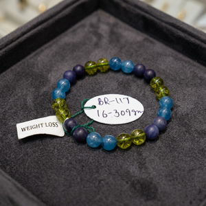New Stunning Natural Stone Weight Loss Beaded Bracelet Handmade Magnetic Therapy Stretch Bracelet <b>For</b> Women And <b>Men</b> Jewelry - Product Image 2