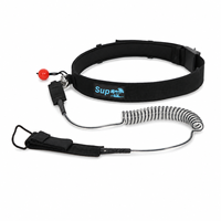 Laisse de taille à dégagement rapide pour SUP Surf, corde enroulée de 10 pieds pour accessoires de Wing Foil et Hydrofoil