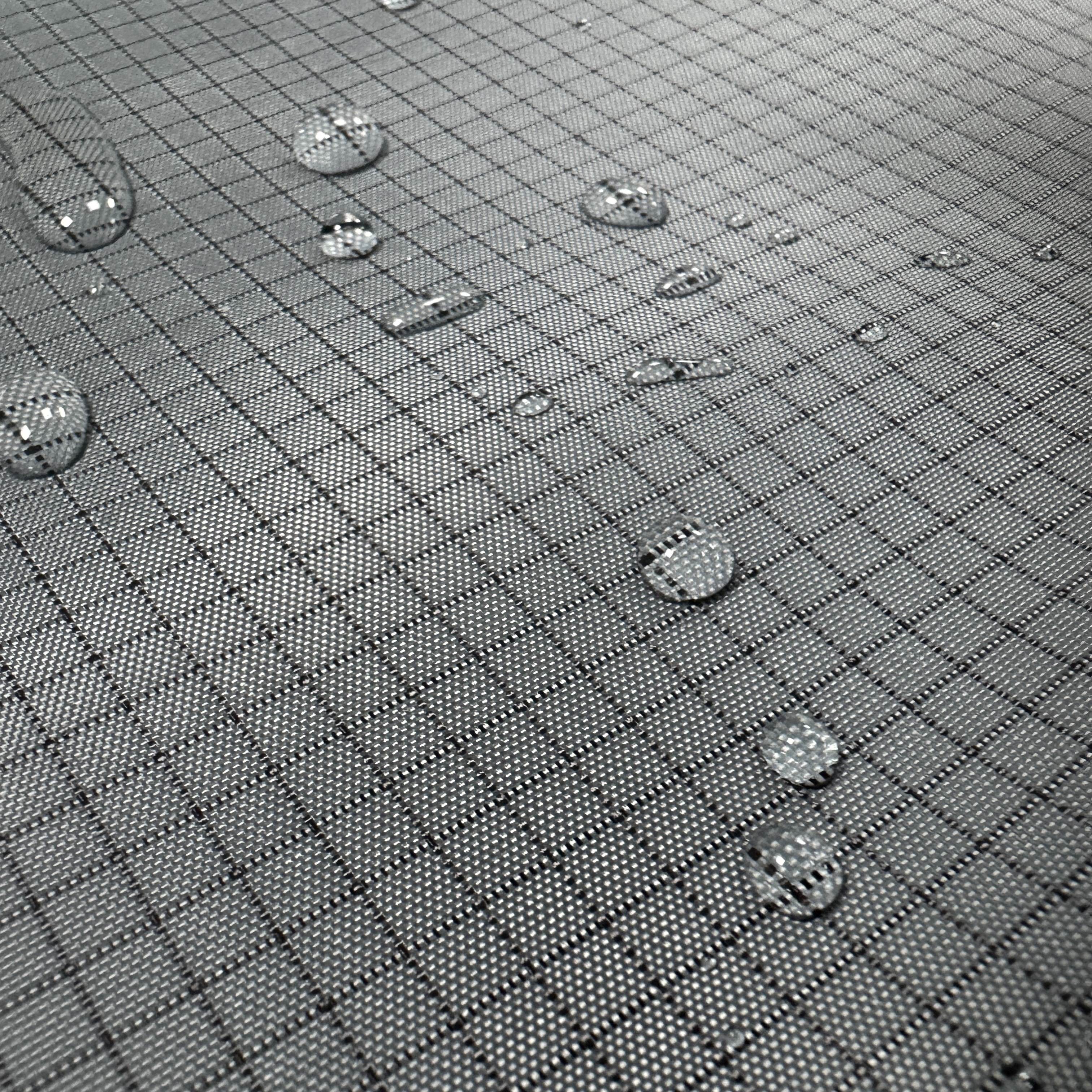 Waterproof 150D High-Tenacity Aluminum Coated Taffeta Fabric,Heat Reflective for Car Covers, Industrial Covers&Tents