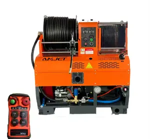 AMJET 200 bar-70 lpm industrielle Schiff-Rostentfernung Hochdruckreinigungsmaschine Schiff Farbentfernung