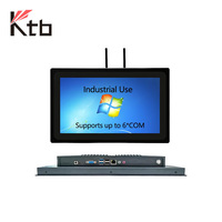 PC industriel embarqué avec écran tactile 15 pouces, processeur Core i5 i7, double Ethernet Gigabit, 4 ports USB 3.0, montage VESA, indice de protection IP65