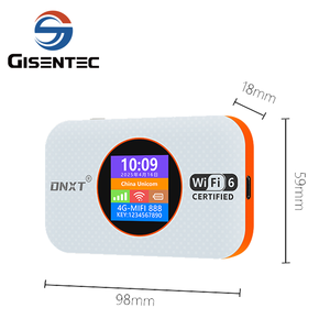 Large Capacity Sharing MF967 Asian Use Type-C 4G 5G Portable Unlocked Router SIM Card Slot Mini 3000mAh Pocket <b>WiFi</b> Router Mifis - Product Image 3