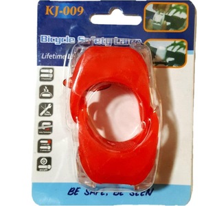Cycling Silicone Taillight <b>Led</b> Waterproof Bike Light Accessory For Mountain Bike Rear Safety Light With Battery Power - Product Image 5
