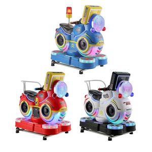 Machine de jeu d'équitation pour enfants, simulateur de moto musicale à bascule Xiaotongyao personnalisé et économique - Product Image 2