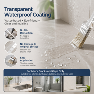 Revêtement transparent imperméable et scellant transparent en acrylique haute élasticité résistant aux UV, personnalisé en usine, pour toiture en béton et <span class=keywords><strong>terrasse</strong></span> - Product Image 3